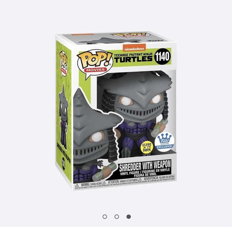 Funko Pop Movies. TMNT. Shredder exclusivo de Funko Shop