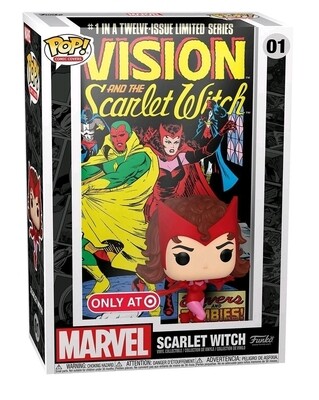 Funko Pop Cover Art Marvel Scarlet Witch Exclusivo de Target