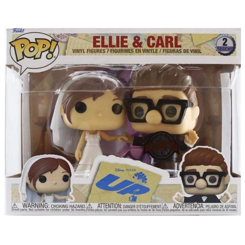 Funko Pop 2-Pack Ellie & Carl Exclusivo de PIB