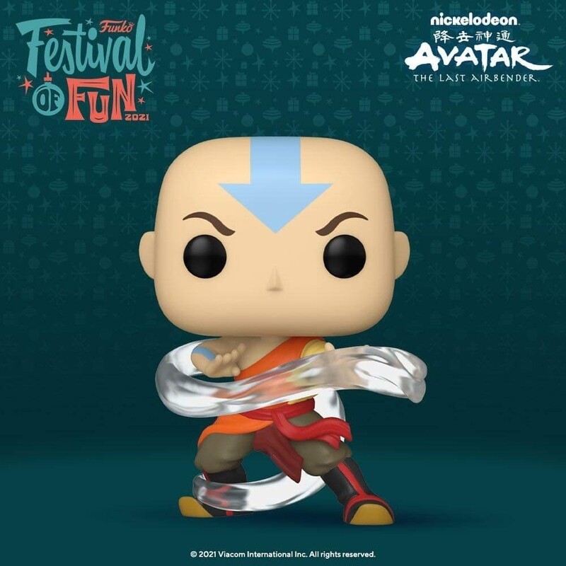 Funko Pop Avatar. Air Bending Aang Exclusivo de Funko Shop NYCC 2021