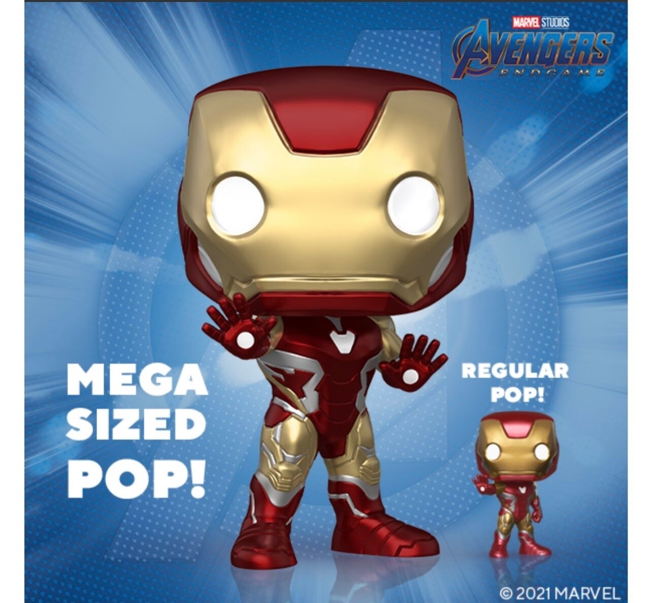 Pre-orden Funko Pop Iron Man Mega Size Exclusivo de Funko Shop