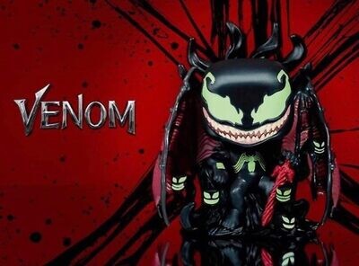 Pre-orden Funko Pop Marvel. Venom on throne Exclusivo de Pop In a Box