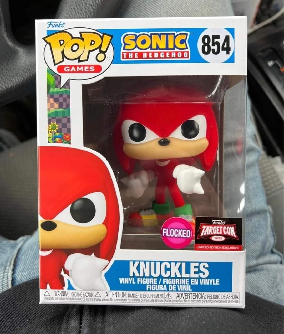  Funko Pop Sonic. Knuckles Exclusivo de Target
