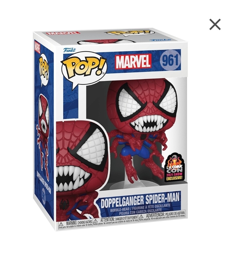 Funko Pop Marvel. Doppelganger Spiderman exclusivo de La Comic Con 