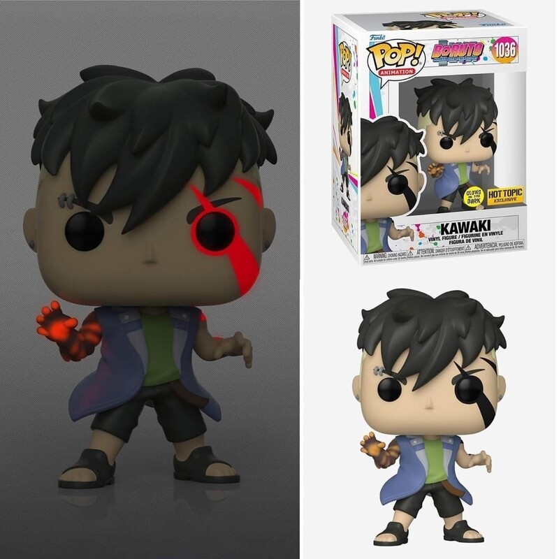 Funko Pop Animation. Boruto. Kawaki GITD exclusivo de Hottopic
