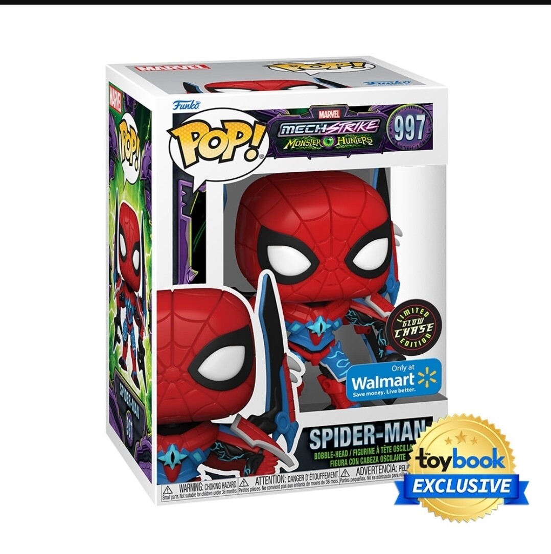 Pre-orden Funko Pop Marvel Monster Hunters. Spider-Man Exclusivo de Walmart