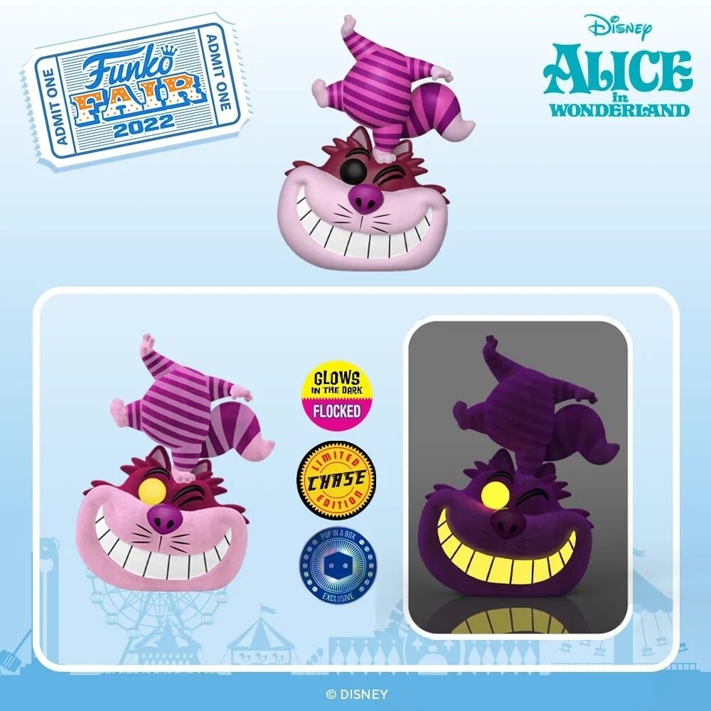 Pre-orden Funko Pop. Alice in Wonderland. Chesire Exclusivo de PIB