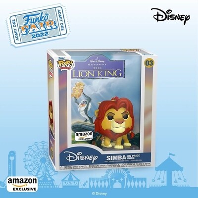 Funko Pop VHS Cover Disney. The Lion king. Simba exclusivo de Amazon