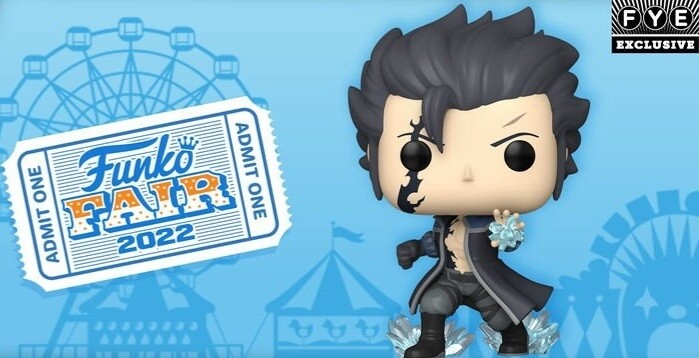 Funko Pop Animation Fairy Tail. Gray Fullbuster Exclusivo de FYE