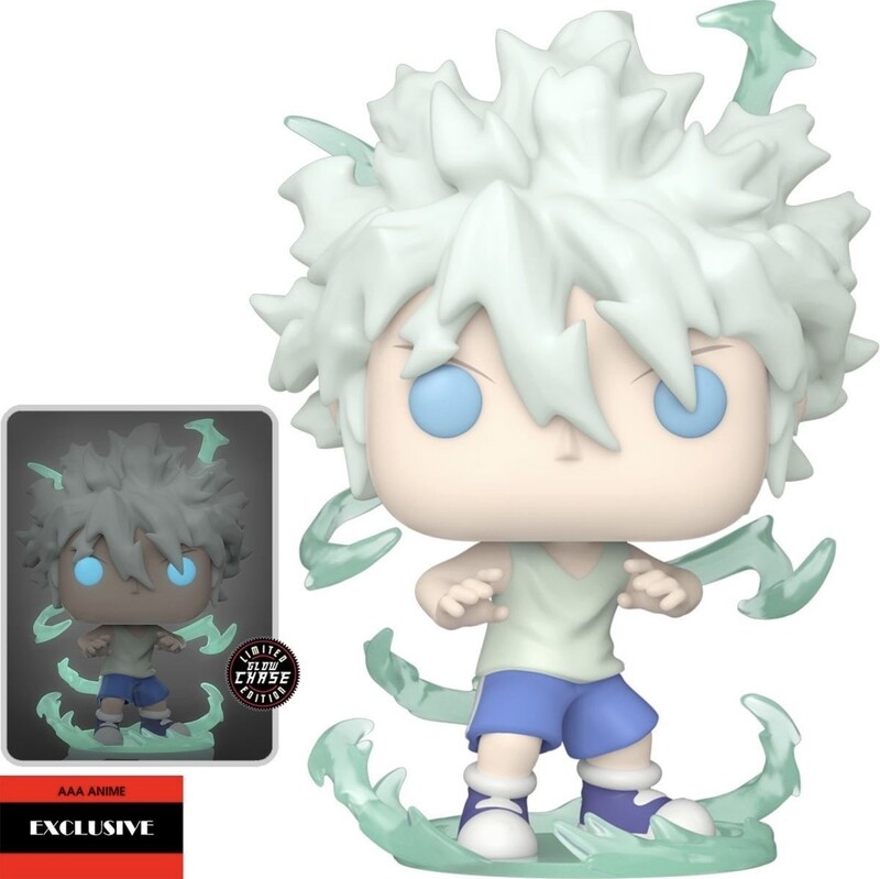 Funko Pop Animation HxH. Killua Exclusivo de AAA Chase