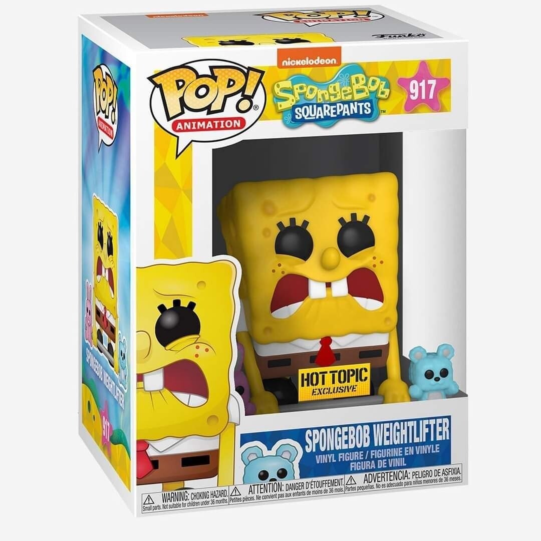 Funko Pop Spongebob Weighlifter Exclusivo de HotTopic