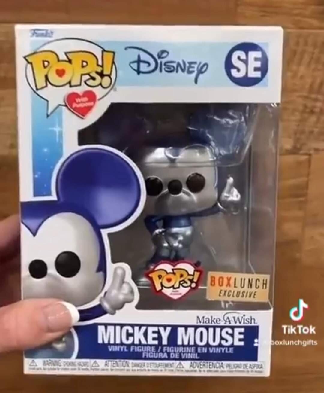 Pre-orden Funko Pop Mickey Mouse Exclusivo de BoxLunch (Make a Wish)