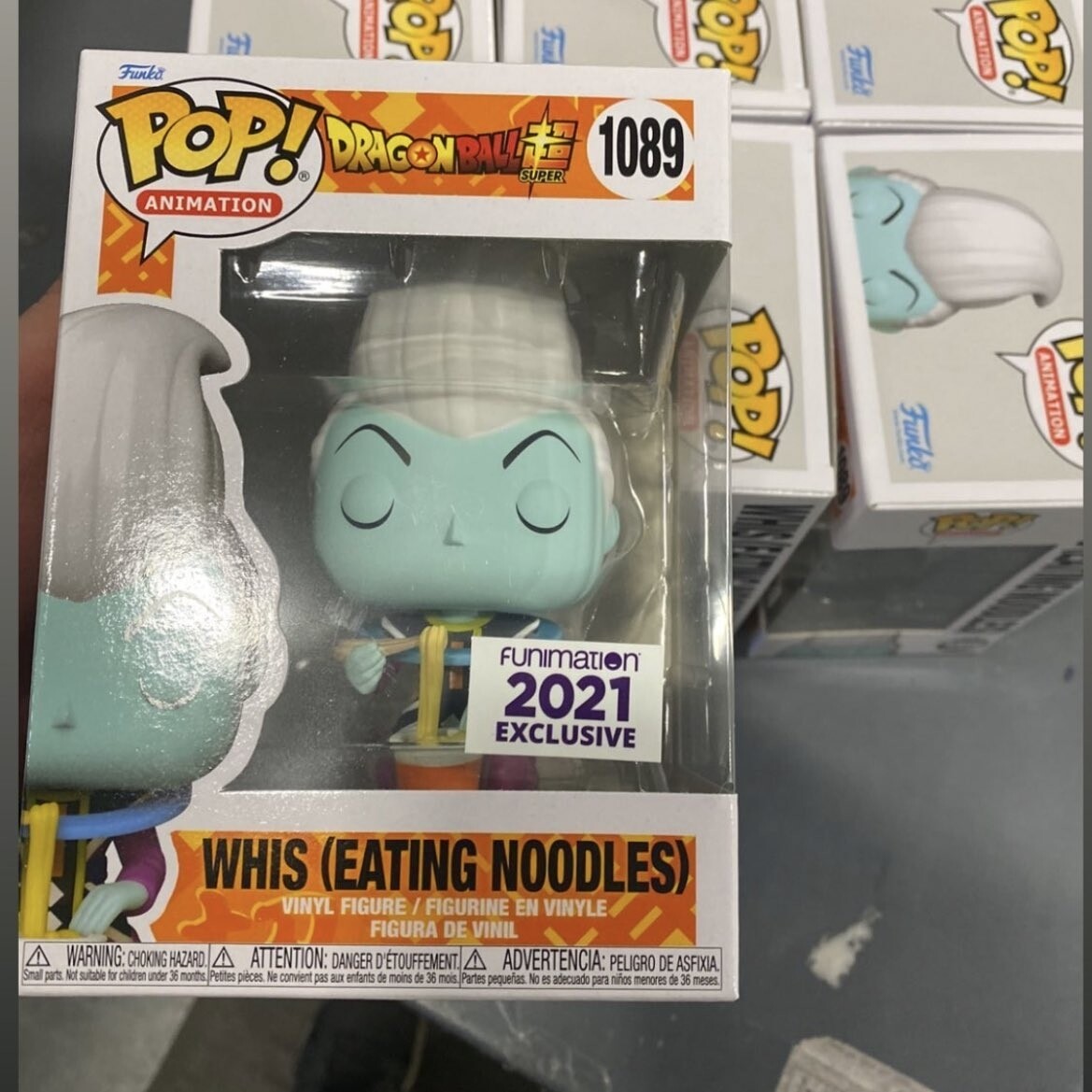 Pre-orden Funko Pop Animation. Whis (Eating Noodles) Exclusivo de Funimation