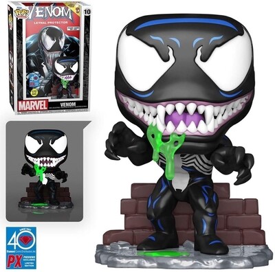 Funko Pop Comic Cover. Marvel. Venom PX Exclusivo