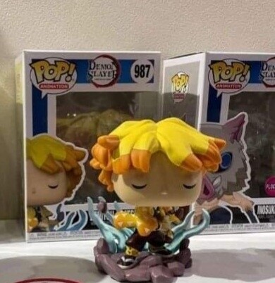 Funko Pop Animation Demon Slayer Kimetsu No Yaiba. Zenitsu Exclusivo de Funimation