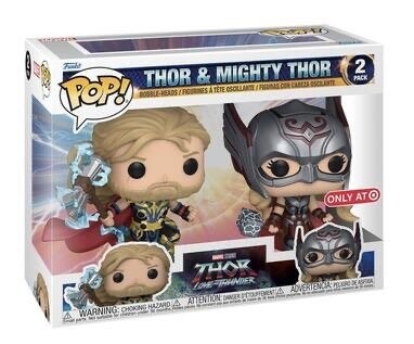 Funko Pop Marvel. 2 Pack Thor & Mighty Thor Exclusivo de Target