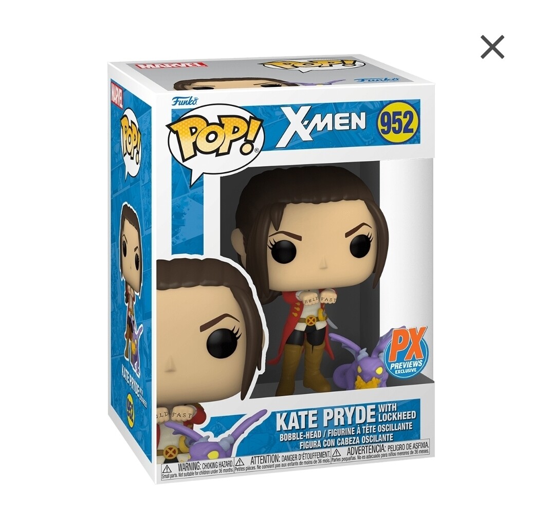 Funko Pop Kate Pryde with Lockheed Px Previews