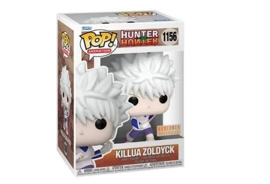 Funko Pop Animation. Hunter x Hunter. Killua Zoldyck Exclusivo de Box Lunch 