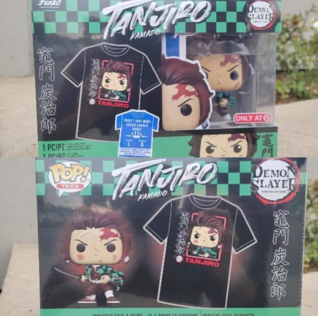 Pre-orden Funko Pop! Collector Box: Demon Slayer. Tanjiro Pop & Tee Exclusivo de Target