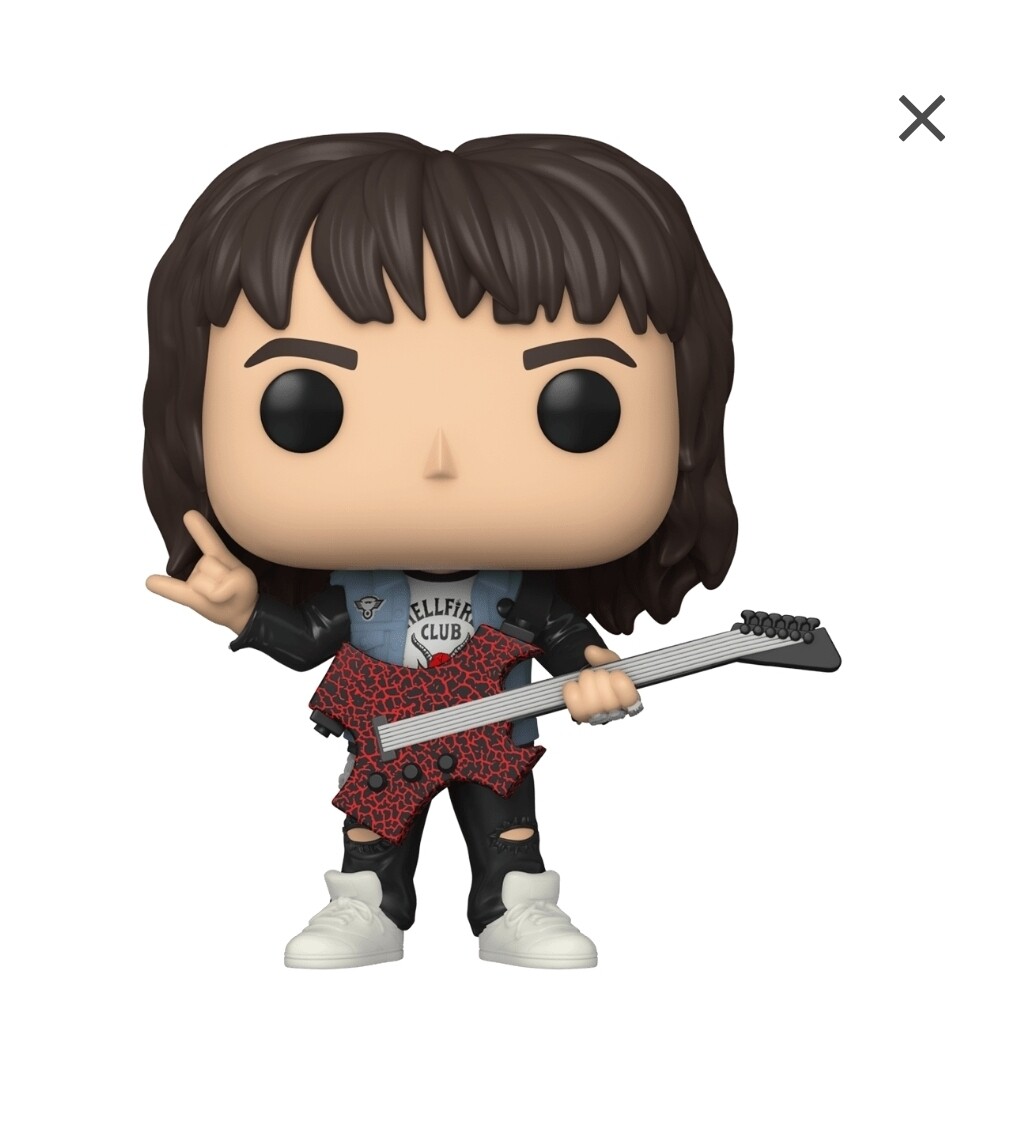 Funko Pop Stranger Things. Eddie Exclusivo de Target