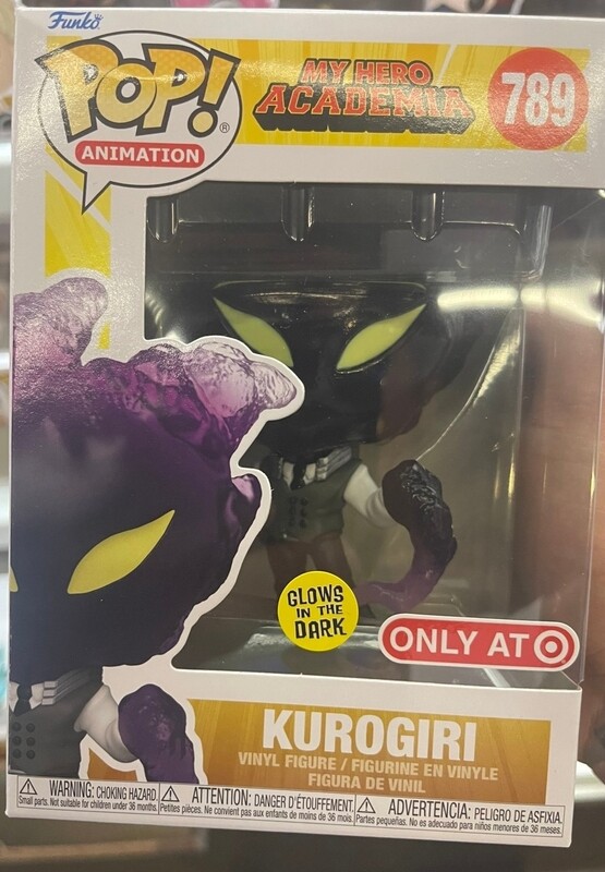 Funko Pop Animation My Hero Academia. Kurogiri Glow in the Dark exclusivo de Target 