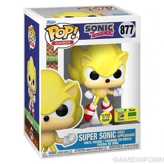 Pre-orden Funko Pop Super Sonic Exclusivo SDCC 2022