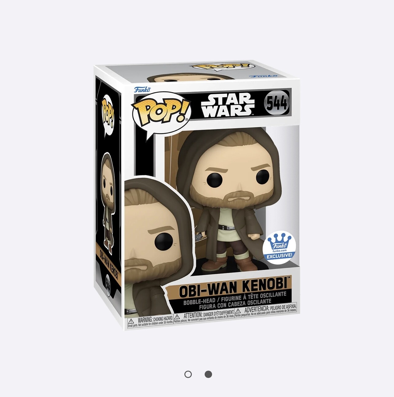 Funko Pop Star Wars. Obi-Wan Kenobi Exclusivo de Funko Shop