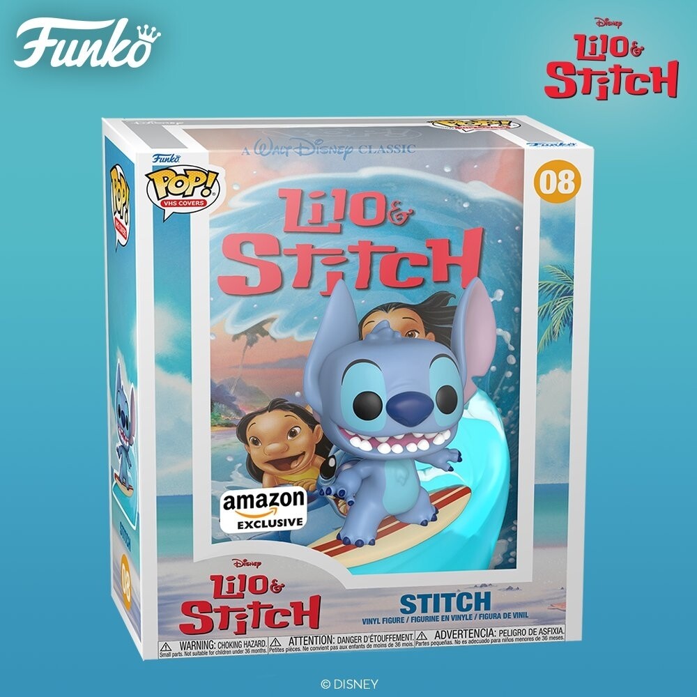 Pre-orden Funko Pop Comic Cover. Stitch Exclusivo de Amazon