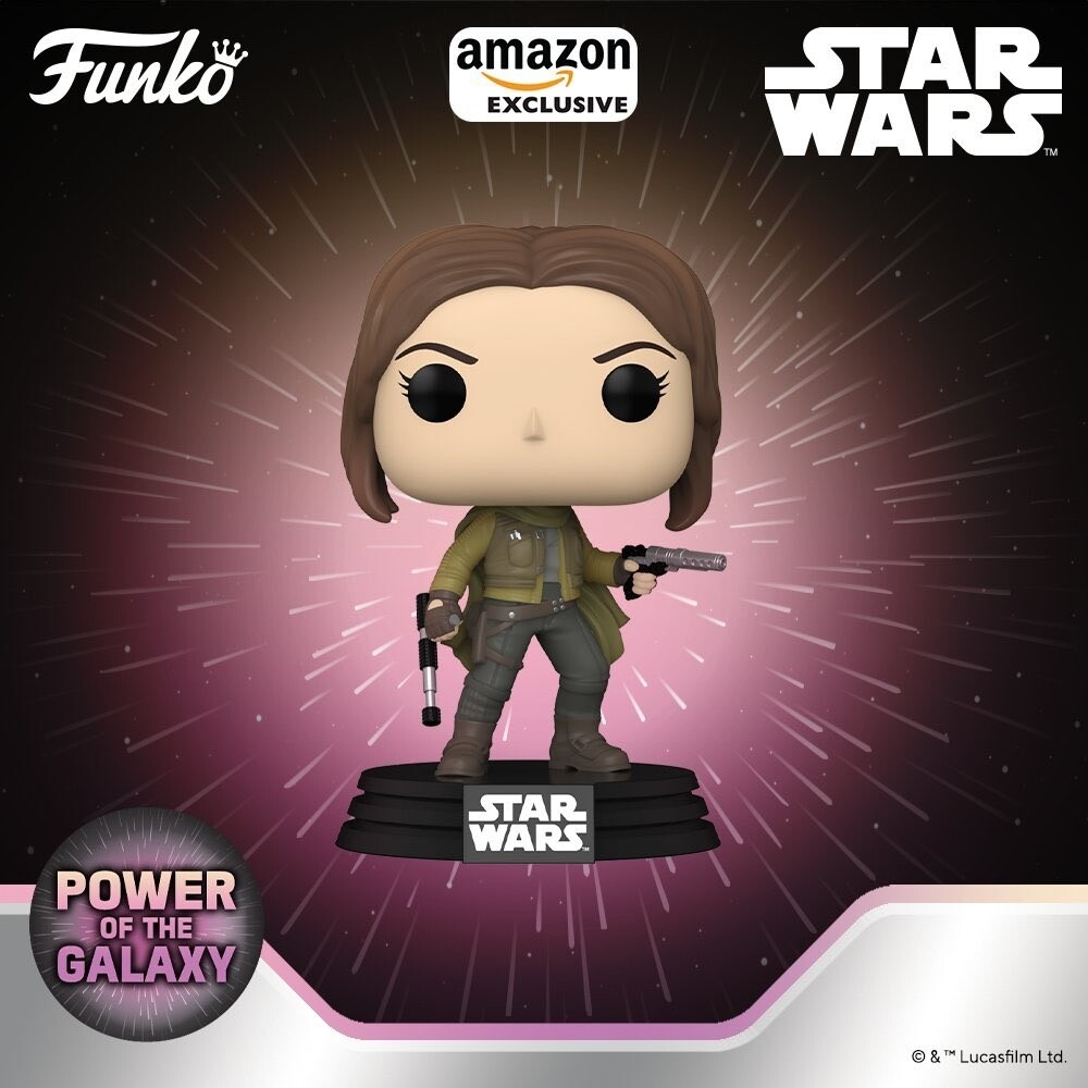 Pre-orden Funko Pop. Star Wars. Power of The Galaxy. Jin Erso Exclusivo de Amazon