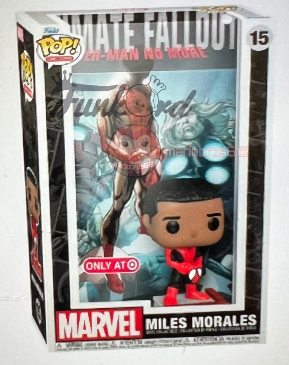 Pre-orden Funko Pop Comic Cover Miles Morales Exclusivo de Target