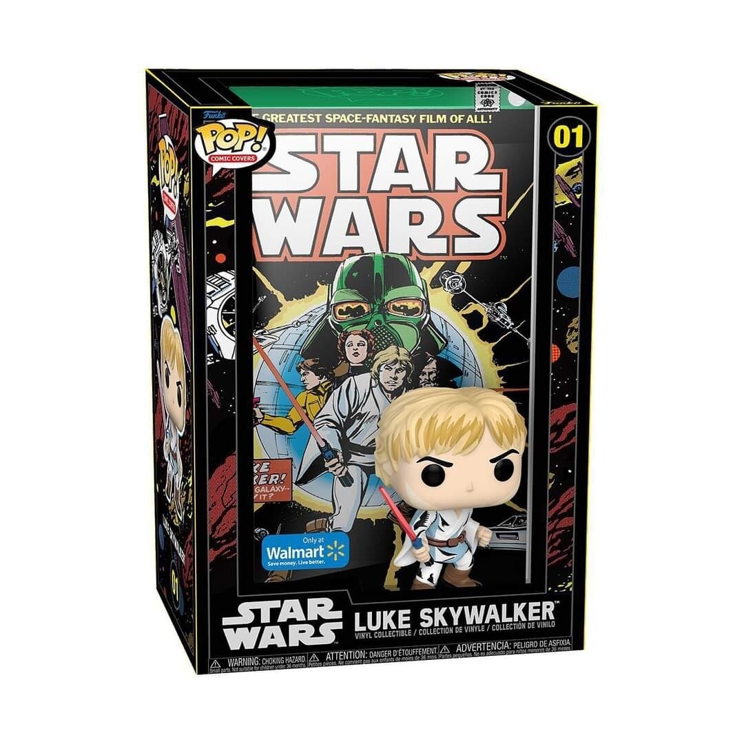 Pre-orden Funko Pop Comic Cover Star Wars. Luke Skywalker Exclusivo de Walmart