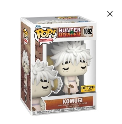 Funko Pop Animation Hunter x Hunter. Komugi Exclusivo de HotTopic