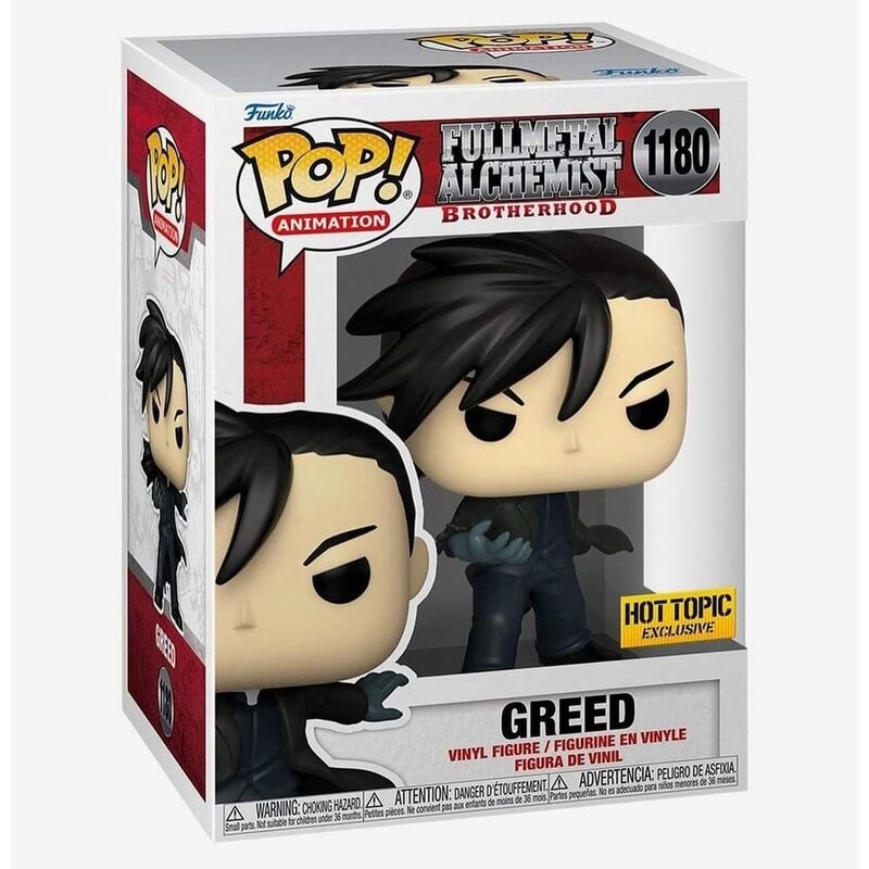 Funko Pop Full Metal. Greed. Exclusivo de HotTopic