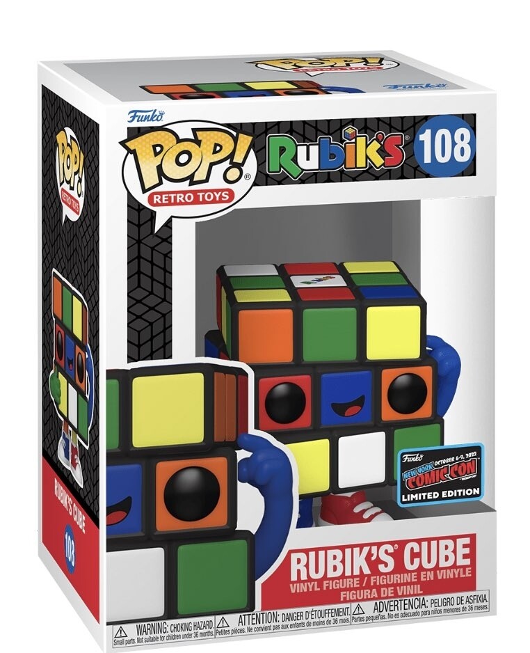 Pre-orden Funko Pop Rubik's Cube Exclusivo NYCC