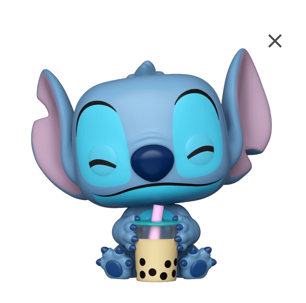 Funko Disney Lilo & Stitch Pop! Stitch (With Boba)  Exclusivo de HotTopic