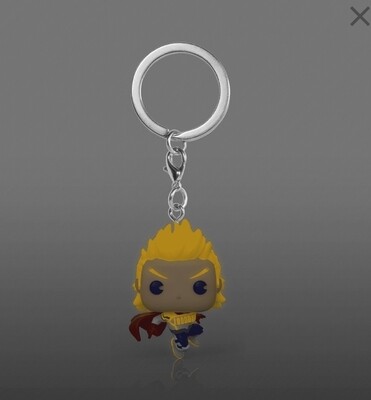 Funko My Hero Academia Pocket Pop! Animation Mirio Glow-In-The-Dark Key Chain Exclusivo de HotTopic