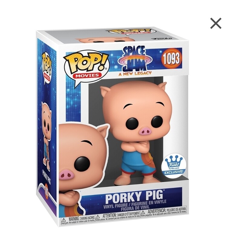 Funko Pop Space Jam. Porky Pig Exclusivo de Funko Shop