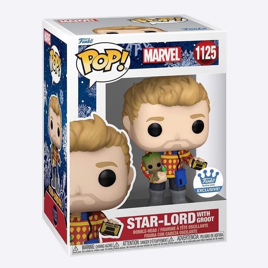 Pre-orden Funko Pop Star-Lord with Groot Exclusivo de Funko Shop