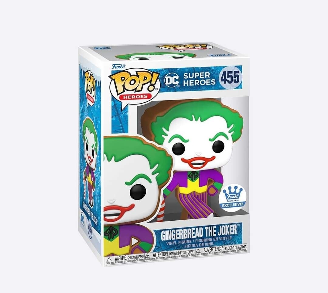 Pre-orden Funko Pop Gingerbread The Joker Exclusivo de Funko Shop