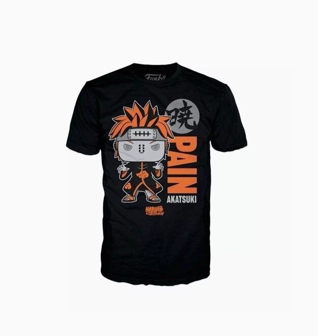 T-Shirt Naruto Shippuden Pain. exclusiva de GameStop