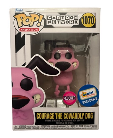 Pre-orden Funko
Funko POP! Animation: Flocked Courage The Cowardly Dog Exclusivo de Gemini Collectibles