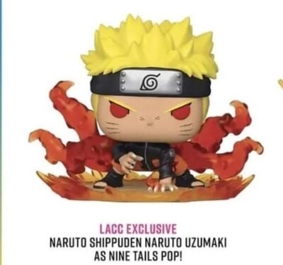 Funko Pop Naruto Shippuden . Naruto Uzumaki As Nine Tails Exclusivo de Hottopic