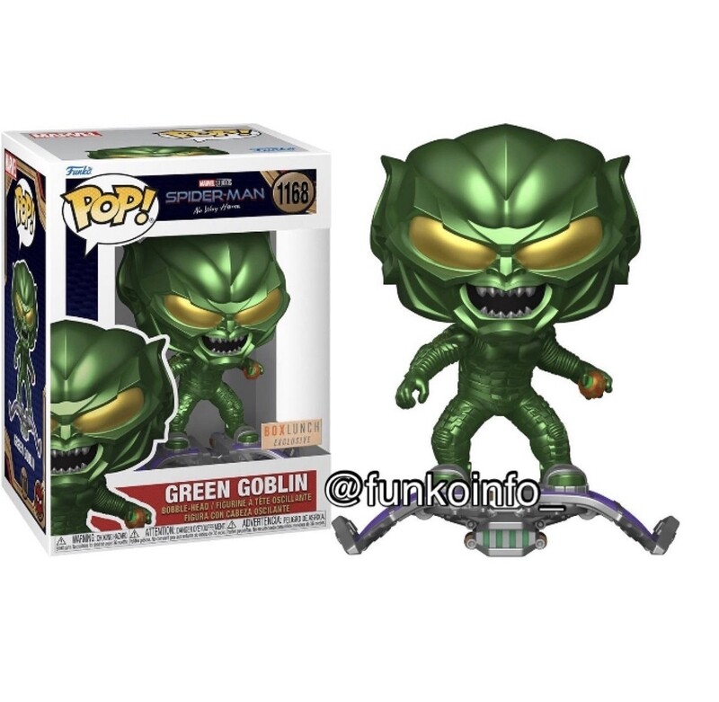 Funko Pop Green Goblin Exclusivo de BoxLunch