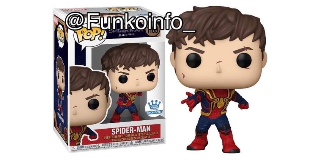  Funko Pop NWH. Spider-Man Exclusivo de Funko Shop