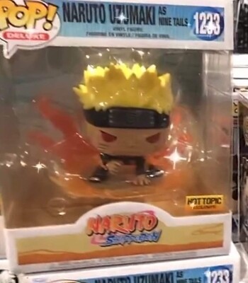 Funko Pop Naruto Shippuden . Naruto Uzumaki As Nine Tails Exclusivo de Hottopic