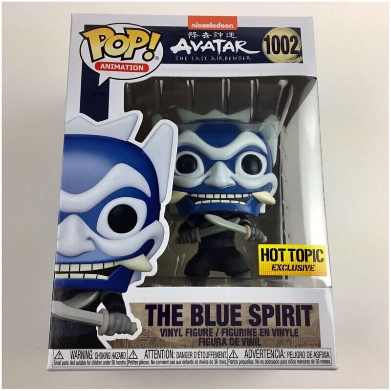 Funko Pop Animation. Avatar The Blue Spirit Exclusivo de Hottopic
