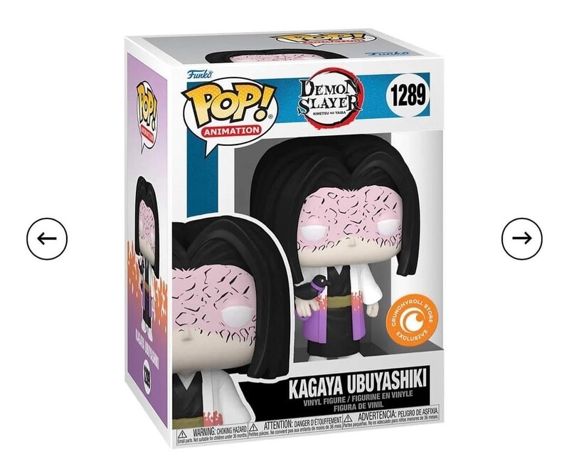 Funko Pop Animation. Demon Slayer. Kagaya Ubuyashiki Exclusivo de Crunchyroll