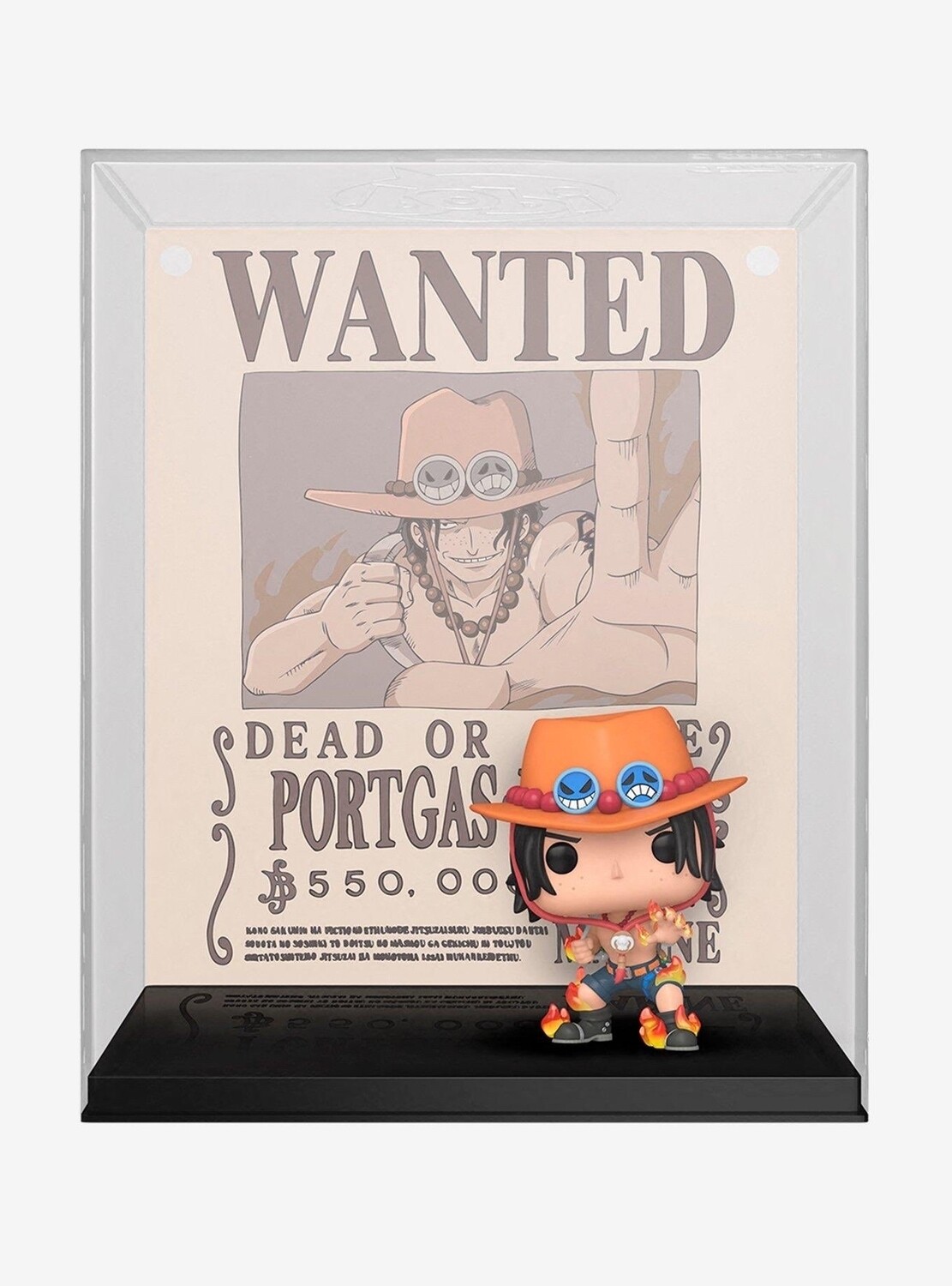 Funko Pop Animation One Piece. Comic Cover Ace Exclusivo de HotTopic 