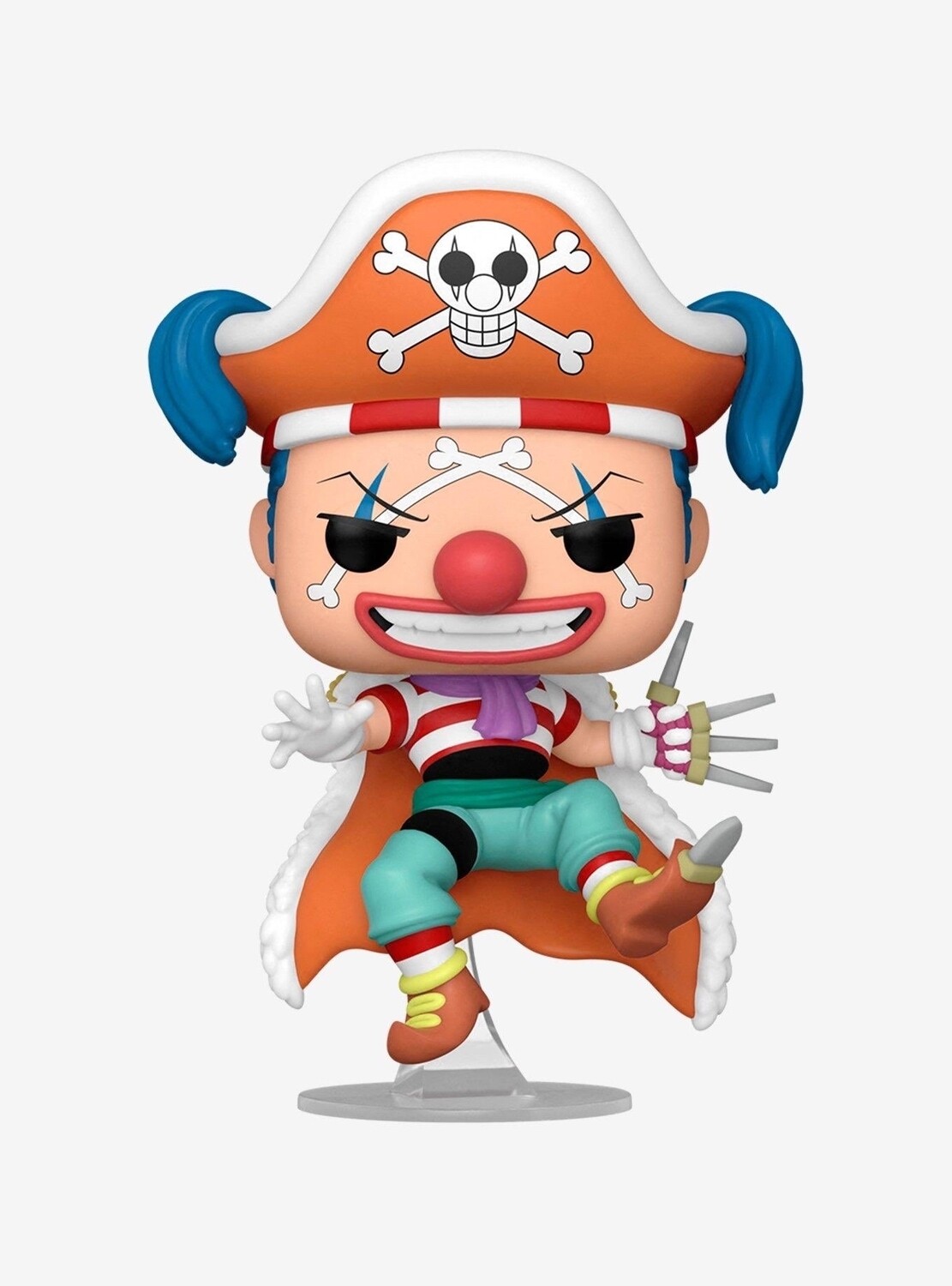 Funko Pop Animation. One Piece Buggy The Clown Exclusivo de HotTopic 