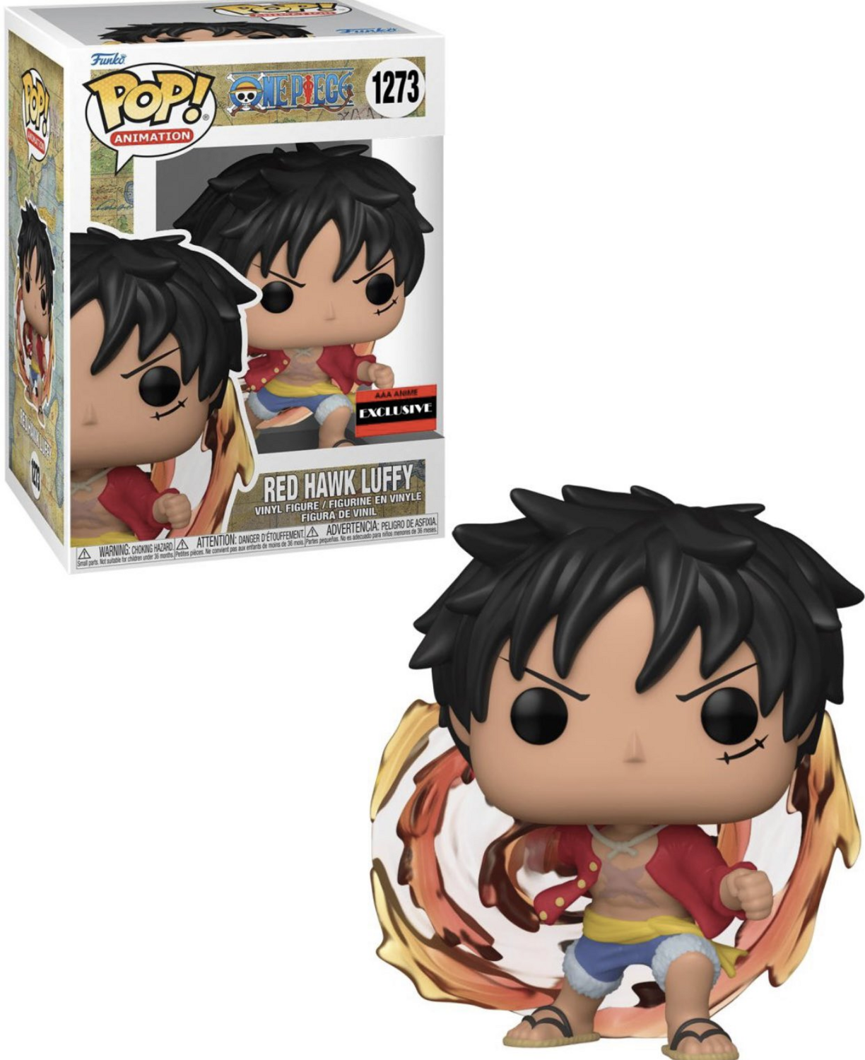  Funko Pop Animation One Piece. Red Hawk Luffy Exclusivo AAA